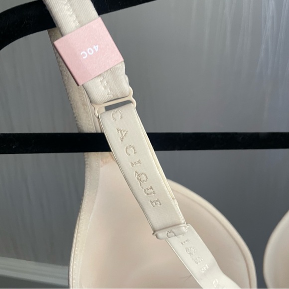 Cacique Bra Boost Plunge 40C Cotton Blend Tan - Picture 6 of 11